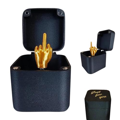 Kaezuy Lustige Mittelfingerbox Prank Geschenk Überraschungsbox Aus Kunststoff Für Erwachsene Freunde Partyspiele Kaezuy Lustige Mittelfingerbox Prank Geschenk Überraschungsbox Aus Kunststoff Für Erwachsene Freunde Partyspiele von Kaezuy