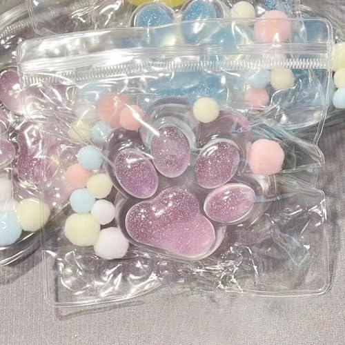 Kaezuy Squeeze Katzenkralle Stressabbau Spielzeug - Ultraweiche Katzenpfote Entspannungsspielzeug Für Kinder Erwachsene Mit CE-Zertifizierung (A) von Kaezuy