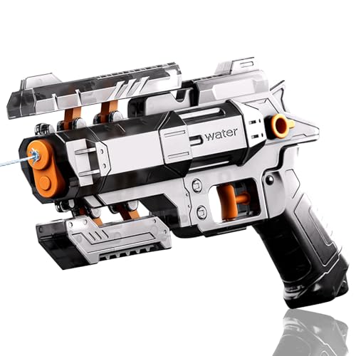 Kaezuy Wasserpistole Mit 200ml Tank 4-6m Reichweite Transparentes Sniper-Design Ergonomischer Anti-Rutsch-Griff Für Outdoor-Spiele Kinder Und Erwachsene (C) von Kaezuy