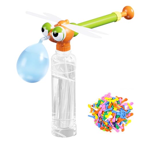 Kaezuy Wiederverwendbare Selbstschließende Wasserbomben Mit Inklusiver Wasserpistole 100 Stück Schnellfüller Wasserballons Für Kinder Sommer Outdoor Spiele (A) von Kaezuy