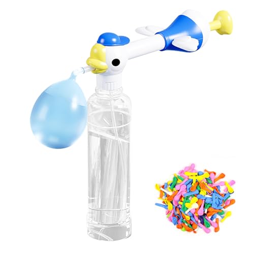 Kaezuy Wiederverwendbare Selbstschließende Wasserbomben Mit Inklusiver Wasserpistole 100 Stück Schnellfüller Wasserballons Für Kinder Sommer Outdoor Spiele (C) von Kaezuy