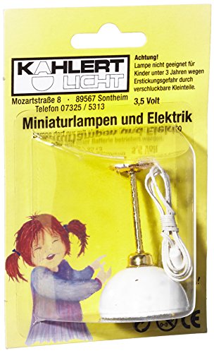 Kahlert Licht 10514 Puppenhauszubehör, weiß, messingfarben Kahlert Licht 10514 Puppenhauszubehör, weiß, messingfarben von Kahlert Licht