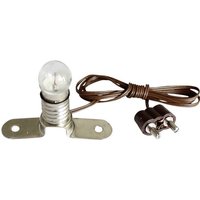 Kahlert Licht 60895 Beleuchtung Glühlampe mit Metallsteg Klar E10 3.5V Kahlert Licht 60895 Beleuchtung Glühlampe mit Metallsteg Klar E10 3.5V von Kahlert Licht