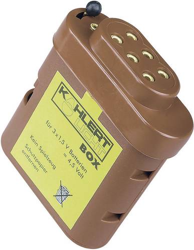 Kahlert Licht 60897 Batteriebox mit Anschlussbuchse 4.5V von Kahlert Licht