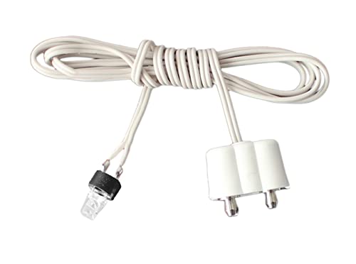 Kahlert Licht 69806 LED-Beleuchtung mit Kabel und Stecker, weiß, transparent Kahlert Licht 69806 LED-Beleuchtung mit Kabel und Stecker, weiß, transparent von Kahlert Licht