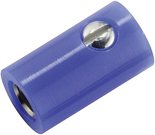 Kahlert Licht Miniatur-Laborbuchse Buchse, gerade Stift-Ø: 2.6mm Blau von Kahlert Licht