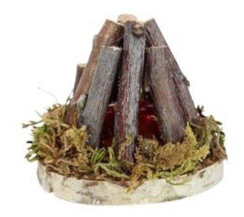Lagerfeuer 3,5V für Krippen und Modellbau, mit Kabel und Stecker Lagerfeuer 3,5V für Krippen und Modellbau, mit Kabel und Stecker von Kahlert Licht
