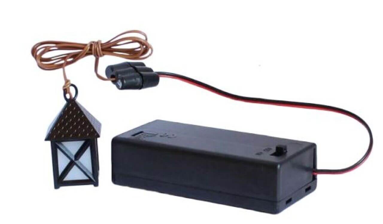 Puppenhaus LED-Laternen-Set inkl. schaltbare Batteriebox B-Ware Puppenhaus LED-Laternen-Set inkl. schaltbare Batteriebox B-Ware von Kahlert Licht