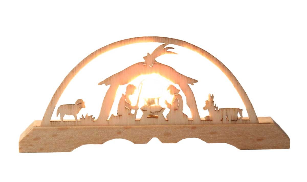 Schwibbogen beleuchtet, für Puppenhaus Schwibbogen beleuchtet, für Puppenhaus von Kahlert Licht