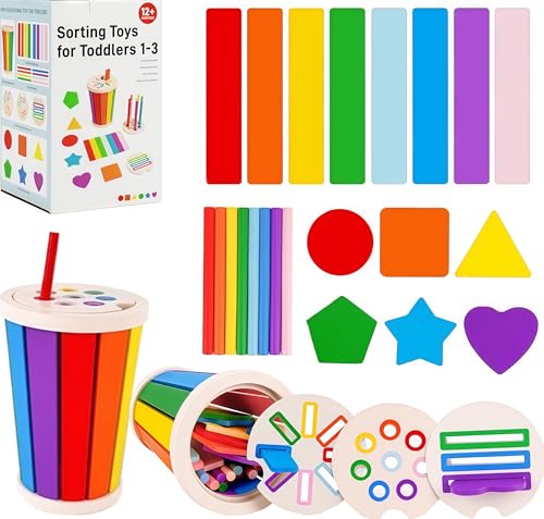 Montessori Spielzeug ab 1 Jahr,Kinderspielzeug ab 1-3 Jahre,Baby Motorikspielzeug ab 1 Jahr, Montessori Holzspielzeug für Mädchen und Jungen ,Kinder Spielzeug Sensorik Geschenk für 1 2 3 Jahre (SET-2) Montessori Spielzeug ab 1 Jahr,Kinderspielzeug ab 1-3 Jahre,Baby Motorikspielzeug ab 1 Jahr, Montessori Holzspielzeug für Mädchen und Jungen ,Kinder Spielzeug Sensorik Geschenk für 1 2 3 Jahre (SET-2) von Kaimirui