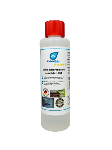 KaiserRein Modellbau Dampfdestillat 250 ml ist eine Spezialentwicklung um realistischen Dampf im Modellbau zu erzeugen I Das Dampfmittel riecht nach leicht Limette I Rauchdestillat I Rauch -öl KaiserRein Modellbau Dampfdestillat 250 ml ist eine Spezialentwicklung um realistischen Dampf im Modellbau zu erzeugen I Das Dampfmittel riecht nach leicht Limette I Rauchdestillat I Rauch -öl von KaiserRein professional