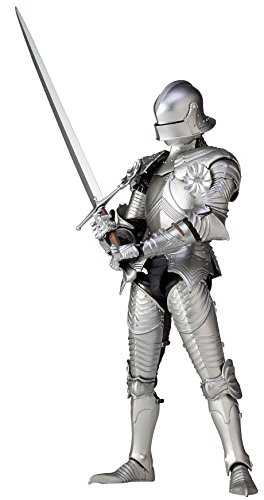 KT Project KT-021 Takeya Style Freestyle Ornament 15th Century Gothic Formula Field Armor (Silver) Action Figure von Kaiyodo