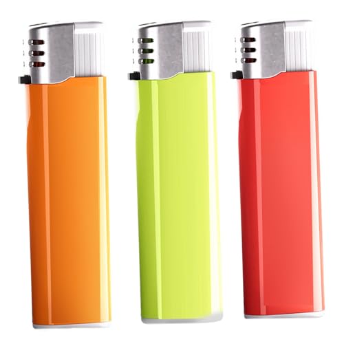 Gefälschte Feuerzeuge, 3PCS -Plastikstreichspielzeuge, lebensechte Schock -Feuerzeuge für Witze und Gags von Kalastussaari
