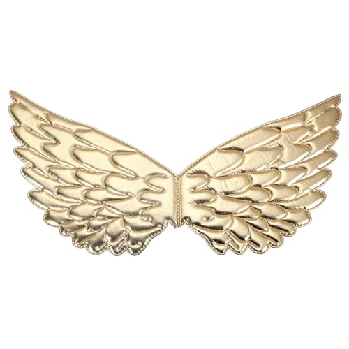 Kalastussaari Goldflügel, glitzernder Stoff Gold Angel Flügel, 16,9 x 8,7 Zoll Cupid Flügel mit Gummiband, Flügelkostüm für Prinzessin Fairy Kostüm Geburtstag Halloween Party Cupid Flügel Kalastussaari Goldflügel, glitzernder Stoff Gold Angel Flügel, 16,9 x 8,7 Zoll Cupid Flügel mit Gummiband, Flügelkostüm für Prinzessin Fairy Kostüm Geburtstag Halloween Party Cupid Flügel von Kalastussaari