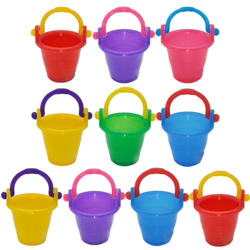 Kalastussaari Miniatur -Eimer -Modell, 10 PCs Dollhouse Eimer, leichte Plastiksandspielzeug mit Griff, kleine Hauslayout -Requisiten für Kinder Rollenspiele Dollhouse Dekor Kalastussaari Miniatur -Eimer -Modell, 10 PCs Dollhouse Eimer, leichte Plastiksandspielzeug mit Griff, kleine Hauslayout -Requisiten für Kinder Rollenspiele Dollhouse Dekor von Kalastussaari