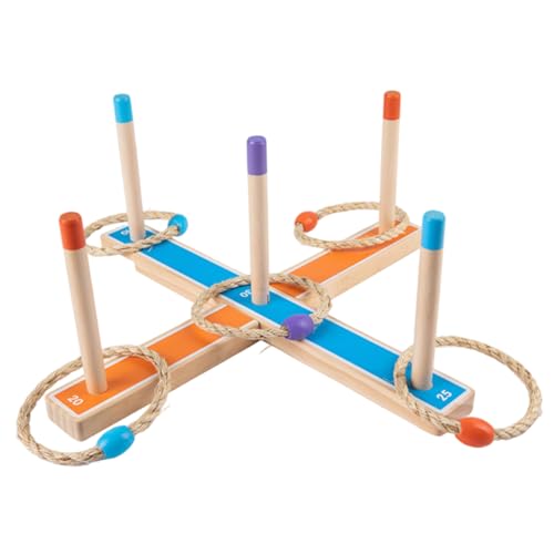Kalastussaari Ring Toss-Spiele, interaktives Tor-Ringspiel, Hand-Eye-Koordination Holzspielzeug, Outdoor-Spiele für Kinder, Erwachsene, Familie Kalastussaari Ring Toss-Spiele, interaktives Tor-Ringspiel, Hand-Eye-Koordination Holzspielzeug, Outdoor-Spiele für Kinder, Erwachsene, Familie von Kalastussaari