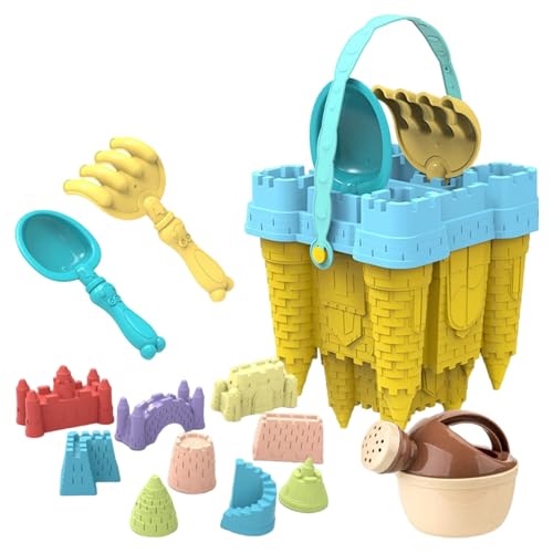 Kalastussaari Sandburg Gebäude Kit, 14pcs Plastik -Strandspielzeug mit Sandburg Schaufel, tragbare Sandbox -Spielsachen für Kindergeschenke Kalastussaari Sandburg Gebäude Kit, 14pcs Plastik -Strandspielzeug mit Sandburg Schaufel, tragbare Sandbox -Spielsachen für Kindergeschenke von Kalastussaari