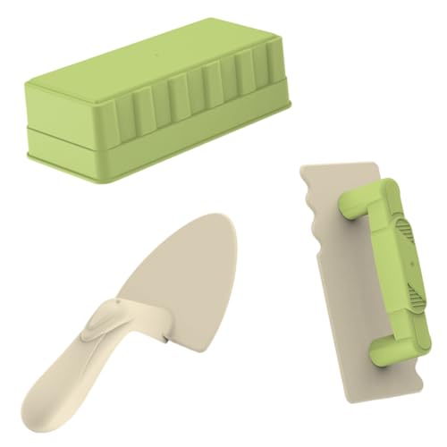 Kalastussaari Schnee Fort Building Block, 3PCS Strand Sandspielzeug für Kinder, Plastikspielzeugsteine mit Glättungswerkzeugen, Sandburg -Baukit für Jungens, Mädchen, Mädchen Kalastussaari Schnee Fort Building Block, 3PCS Strand Sandspielzeug für Kinder, Plastikspielzeugsteine mit Glättungswerkzeugen, Sandburg -Baukit für Jungens, Mädchen, Mädchen von Kalastussaari