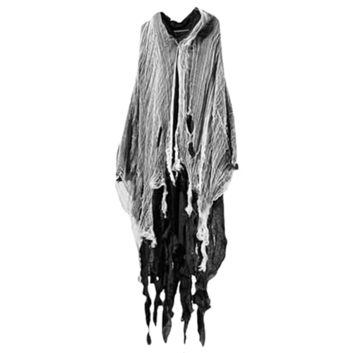 Kalastussaari Zauberer Cloak, mittelalterliches Renaissance -Kostüm, Sensen -Halloween -Outfit im Sensenmann von Kalastussaari