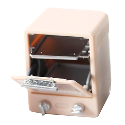 Mikrowellen -Spielset, 1/12 -Maßstab realistischer Puppenhausofen, Mini -Küchenofen, Miniaturen Plastik -Hausofenmodell für DIY Dollhouse Accessoire Dekoration Mikrowellen -Spielset, 1/12 -Maßstab realistischer Puppenhausofen, Mini -Küchenofen, Miniaturen Plastik -Hausofenmodell für DIY Dollhouse Accessoire Dekoration von Kalastussaari