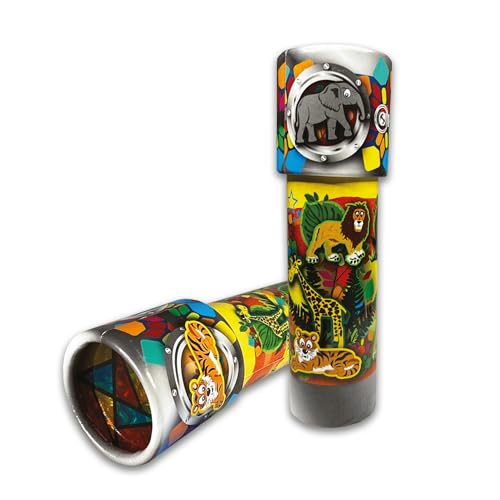 Kaleidomagic - Wildtiere von Deluxebase. Umweltfreundliches nachhaltiges Karton-Tier-Kaleidoskop-Spielzeug. Retro-Spielzeug für Party-Geschenke, Lernspielzeug für Mädchen und Jungen. Kaleidomagic - Wildtiere von Deluxebase. Umweltfreundliches nachhaltiges Karton-Tier-Kaleidoskop-Spielzeug. Retro-Spielzeug für Party-Geschenke, Lernspielzeug für Mädchen und Jungen. von Kaleidomagic