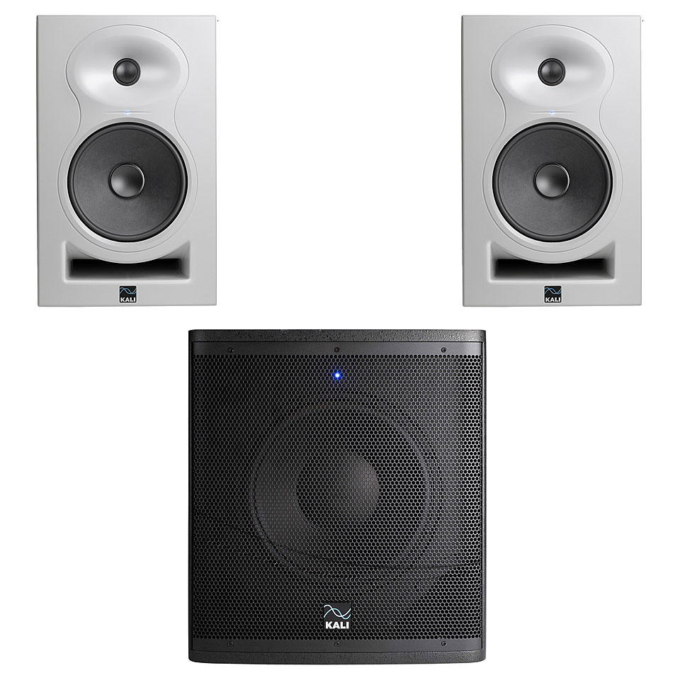 Kali Audio LP-6 2nd Wave White Subwoofer Set II Aktiv-Monitor von Kali Audio