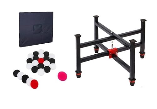 Kalindri Sports Carrom Bodenständer mit Carrom-Münzen, Aufkleber und Carrom-Abdeckung Kalindri Sports Carrom Bodenständer mit Carrom-Münzen, Aufkleber und Carrom-Abdeckung von Kalindri Sports