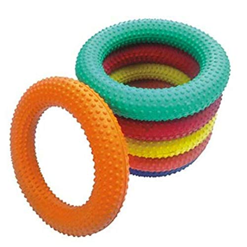 Kalindri Sports Outdoor Play Game Tennikoit Ringe Dotted Ring Tennicoit Ringe Gummiringe (5 Stück, Dotted) von Kalindri Sports