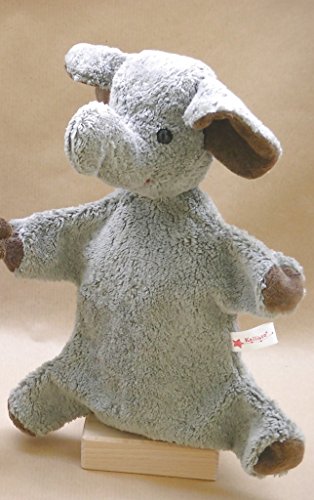 Kallisto Handpuppe Elefant, Organic Cotton, Füllung Schafwolle, ca. 28 cm von Kallisto