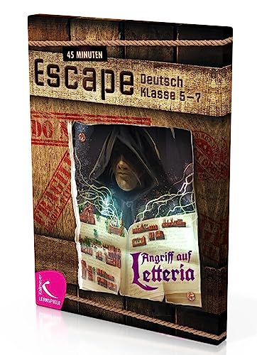 45 Minuten Escape - Angriff auf Letteria: Escape Game für den Deutschunterricht von Kallmeyer'sche Verlags-