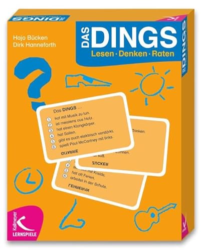 Kallmeyer - Das DINGS - Deutschunterricht Wortschatz Ratespiel Lernspiel Kinder von Kallmeyer
