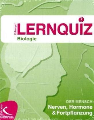 Lernquiz Biologie (Kartenspiel), Der Mensch: Nerven, Hormone & Fortpflanzung von Kallmeyer