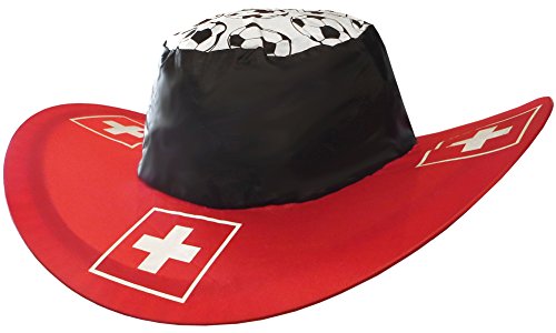Kaltner Präsente Geschenkidee - Sonnenhut Hut Mütze Kappe aus Nylon faltbar in der Landesfarbe Schweiz ideal für Fasching Outdoor Sonnenschutz Regenschutz Kaltner Präsente Geschenkidee - Sonnenhut Hut Mütze Kappe aus Nylon faltbar in der Landesfarbe Schweiz ideal für Fasching Outdoor Sonnenschutz Regenschutz von Kaltner Präsente