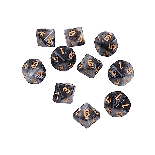 10-seitige polyedrische Würfel für Kneipen, Clubs, Spielzubehör, RPG-Tischspiel 10-seitige polyedrische Würfel für Kneipen, Clubs, Spielzubehör, RPG-Tischspiel von Kalttoy