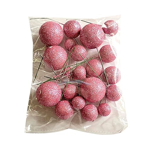 20 Stück Tortenaufsatz, kugelförmiger Kucheneinsatz, Cupcake-Topper, Schaumstoff-Kuchenspieße 20 Stück Tortenaufsatz, kugelförmiger Kucheneinsatz, Cupcake-Topper, Schaumstoff-Kuchenspieße von Kalttoy