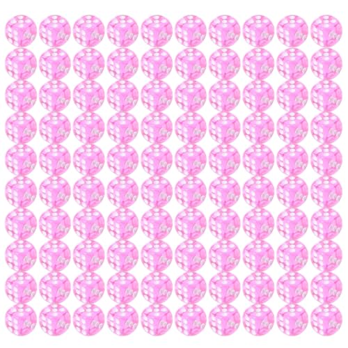 Acryl-Würfel, 12 mm, bunt, 6-seitig, mit Punkten, quadratischer Block Acryl-Würfel, 12 mm, bunt, 6-seitig, mit Punkten, quadratischer Block von Kalttoy