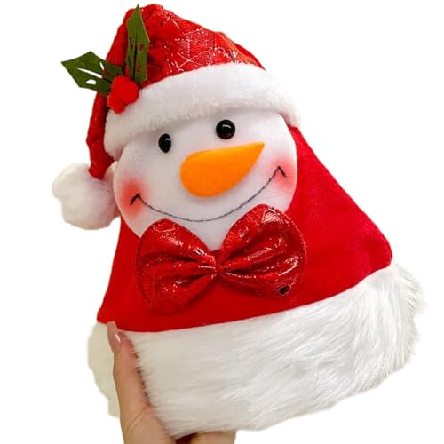 Kalttoy Festliche Weihnachtsmannmütze, bequeme Feier-Hüte mit weichem Plüsch für Feiertage, Veranstaltungen und Familientreffen Kalttoy Festliche Weihnachtsmannmütze, bequeme Feier-Hüte mit weichem Plüsch für Feiertage, Veranstaltungen und Familientreffen von Kalttoy