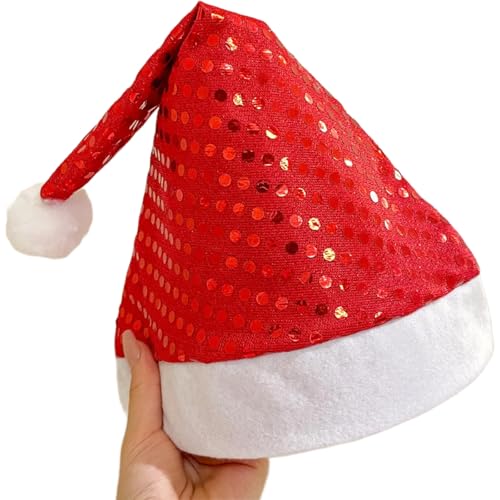 Kalttoy Festliche Weihnachtsmannmütze, bequeme Feier-Hüte mit weichem Plüsch für Feiertage, Veranstaltungen und Familientreffen Kalttoy Festliche Weihnachtsmannmütze, bequeme Feier-Hüte mit weichem Plüsch für Feiertage, Veranstaltungen und Familientreffen von Kalttoy