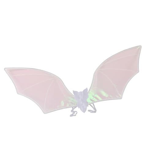 Kalttoy Fledermausflügel Halloween Fledermausflügel Kostüm für Damen Mädchen Kind Geburtstag Maskeraden Cosplay Weihnachten Halloween Dress Up Kalttoy Fledermausflügel Halloween Fledermausflügel Kostüm für Damen Mädchen Kind Geburtstag Maskeraden Cosplay Weihnachten Halloween Dress Up von Kalttoy
