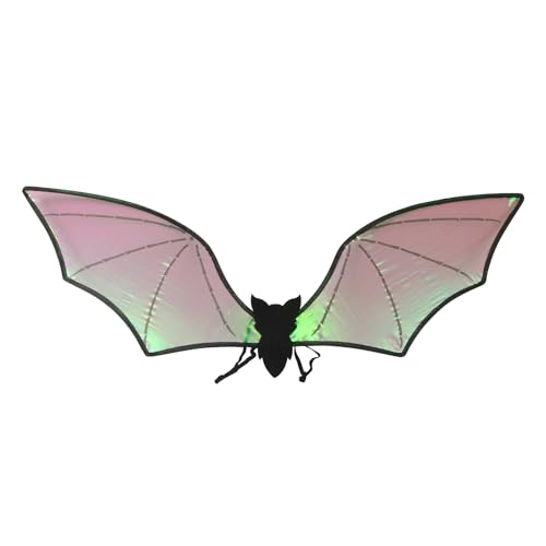 Kalttoy Fledermausflügel Halloween Fledermausflügel Kostüm für Damen Mädchen Kind Geburtstag Maskeraden Cosplay Weihnachten Halloween Dress Up Kalttoy Fledermausflügel Halloween Fledermausflügel Kostüm für Damen Mädchen Kind Geburtstag Maskeraden Cosplay Weihnachten Halloween Dress Up von Kalttoy