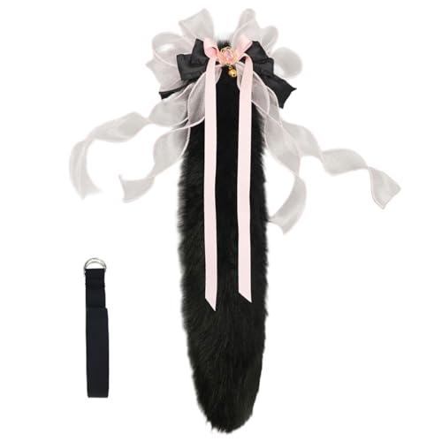 Kalttoy Fuchs-Ohren-Haarreif, Schwanz, flauschige Wolfsohren, Stirnband, Schwanz, Halloween, Cosplay, Party, Wolfskostüm, Zubehör für Kinder, Erwachsene, Wolfskatzen, Füchse, Schwanz Kalttoy Fuchs-Ohren-Haarreif, Schwanz, flauschige Wolfsohren, Stirnband, Schwanz, Halloween, Cosplay, Party, Wolfskostüm, Zubehör für Kinder, Erwachsene, Wolfskatzen, Füchse, Schwanz von Kalttoy