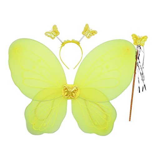 Kalttoy Halloween-Partykleid, Cosplays, Feenflügel, Flügel, Schmetterling, Feen, Auftritte, Kostüm, Flügel für Mädchen und Damen Kalttoy Halloween-Partykleid, Cosplays, Feenflügel, Flügel, Schmetterling, Feen, Auftritte, Kostüm, Flügel für Mädchen und Damen von Kalttoy