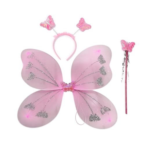 Kalttoy Halloween-Partykleid, Cosplays, Feenflügel, Flügel, Schmetterling, Feen, Auftritte, Kostüm, Flügel für Mädchen und Damen Kalttoy Halloween-Partykleid, Cosplays, Feenflügel, Flügel, Schmetterling, Feen, Auftritte, Kostüm, Flügel für Mädchen und Damen von Kalttoy
