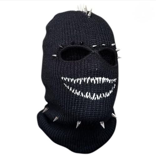 Kalttoy Hut Horrid Schädel gehäkelte Mütze für Damen Herren Bild Requisiten Gruseliger Räuber Cosplay Halloween Party Kalttoy Hut Horrid Schädel gehäkelte Mütze für Damen Herren Bild Requisiten Gruseliger Räuber Cosplay Halloween Party von Kalttoy