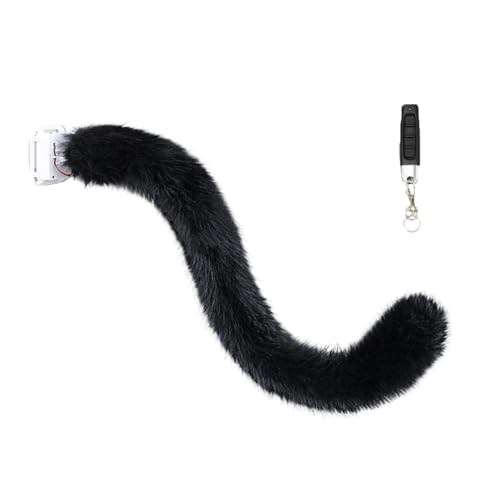 Kalttoy Katzenschwanz, niedlicher Plüschschwanz, weicher Schwanz, ferngesteuert, Tierschwanz, Wackelschwanz, Halloween-Kostüm, Zubehör für Party Kalttoy Katzenschwanz, niedlicher Plüschschwanz, weicher Schwanz, ferngesteuert, Tierschwanz, Wackelschwanz, Halloween-Kostüm, Zubehör für Party von Kalttoy