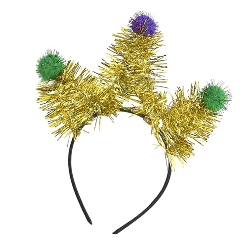 Kalttoy Kreative Kronen Pompons Stirnband Festival Kostüm Kopfbedeckung für MardiGras Urlaub Kalttoy Kreative Kronen Pompons Stirnband Festival Kostüm Kopfbedeckung für MardiGras Urlaub von Kalttoy