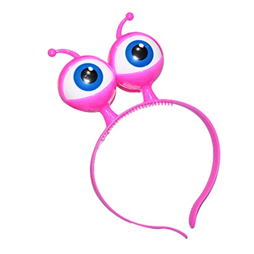 Kalttoy Leuchtender Augapfel-Haarreif mit blinkendem LED-Licht, Alien für Kopfbopper, Cosplay, Party, Kopfbedeckung für Halloween von Kalttoy