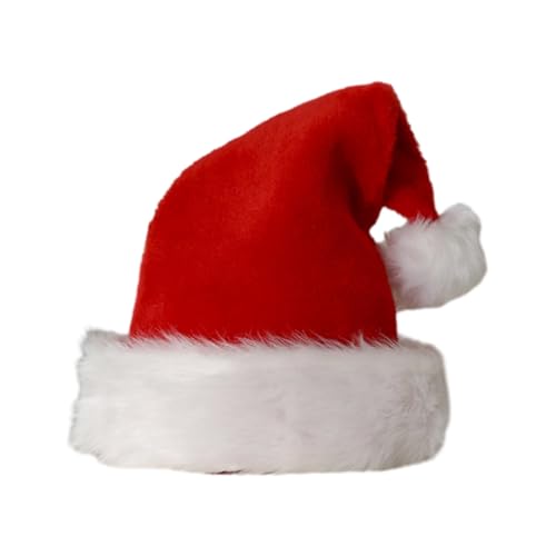 Kalttoy Rote Mütze mit weißer Krempe für Weihnachtsfeier, Neujahr Kalttoy Rote Mütze mit weißer Krempe für Weihnachtsfeier, Neujahr von Kalttoy