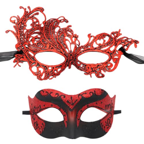 Kalttoy Set mit 2 tanzinspirierten Maskeraden für Festival-Anlässe und Rollenspiele von Kalttoy