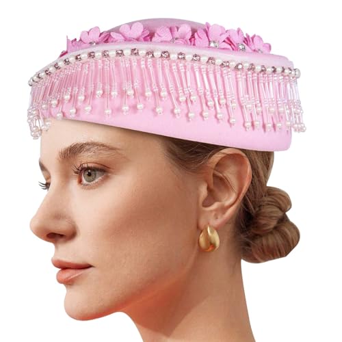 Kalttoy Stewardess Hut Air Stewardess Halloween Kostüm für Maskeraden Party Rollenspiel Strass Blume Dress Up Mottoparty Kalttoy Stewardess Hut Air Stewardess Halloween Kostüm für Maskeraden Party Rollenspiel Strass Blume Dress Up Mottoparty von Kalttoy